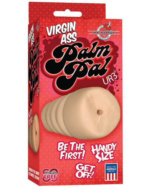 UR3 Masturbator ULTRASKYN Virgin Ass Palm Pal with Realistic Barrier and Ergonomic Design for Lifelike Solo Play