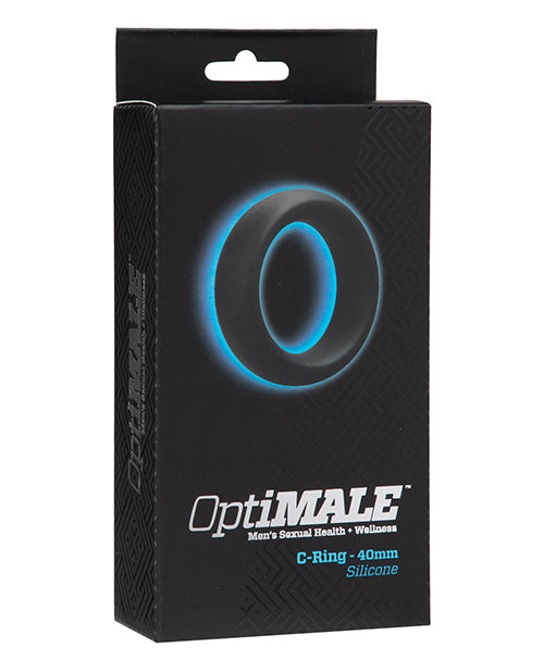 OptiMale Penis Enhancement Ring Thick Stretchable Silicone Design for Lasting Erection Support