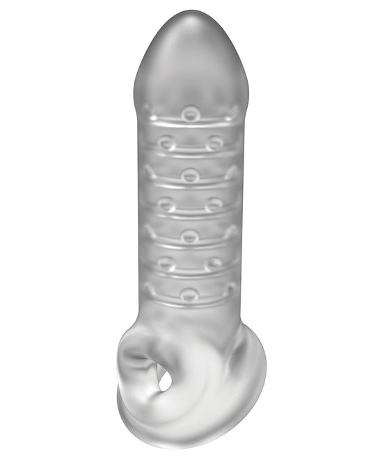 OptiMALE Thin Penis Extender with Sheer Frosted Ball Strap