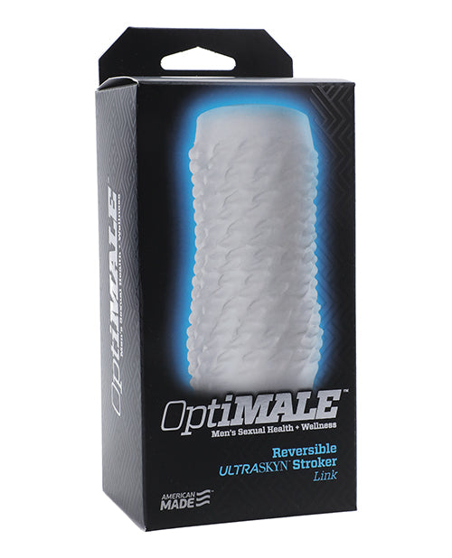 OptiMALE Masturbator Reversible ULTRASKYN Dual Sensation Textured and Smooth for Realistic Solo Enjoyment