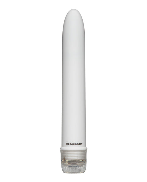 White Nights Velvet Touch 7-Inch Waterproof Vibrator with Multi-Speed Control