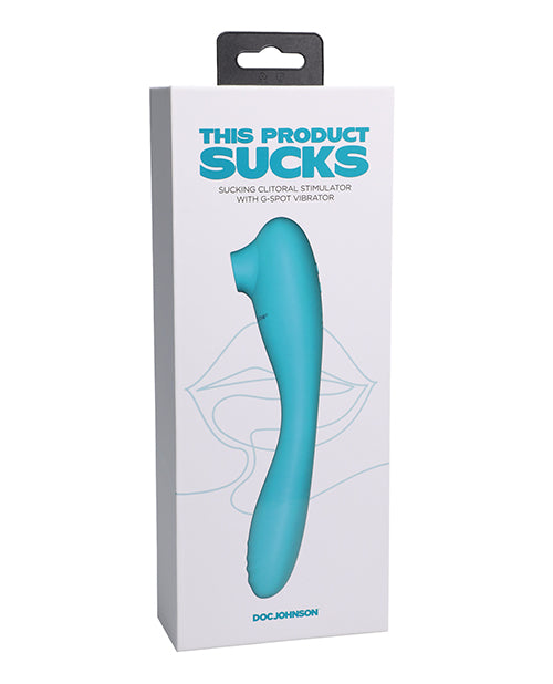 This Product Sucks Massage Wand with Dual Vibration and Pulsating Suction for Adjustable Stimulation and Comfort