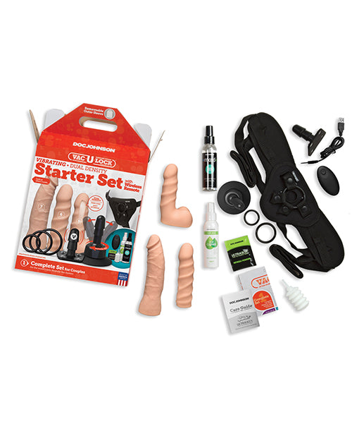 Vac-U-Lock Dual Density Starter Set with Wireless Remote and Three Attachments