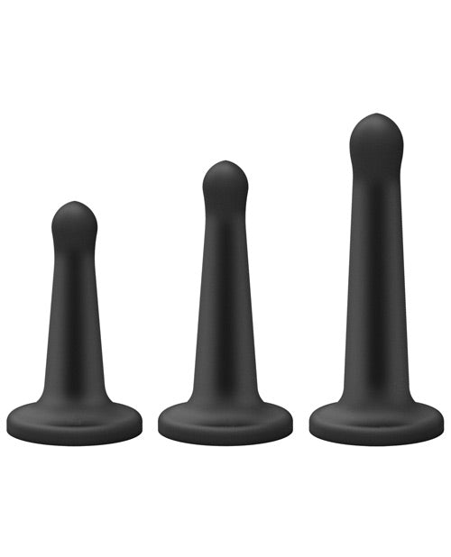 Vac-U-Lock Silicone Pegging Set with 3 Platinum Attachments