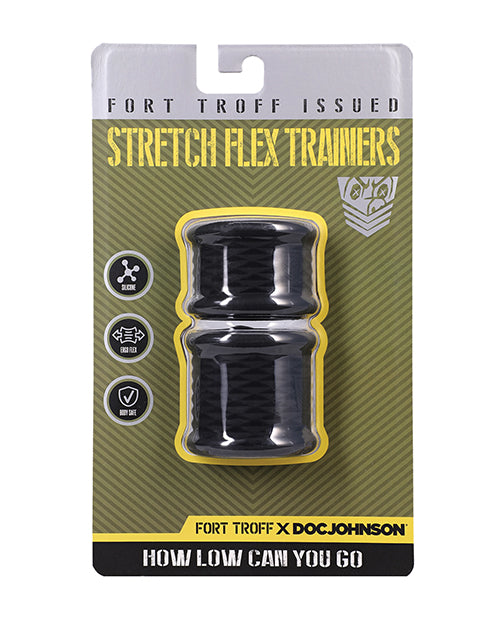 Fort Troff Silicone Ball Stretcher Kit Ergonomic Dual-Size Trainers for Comfortable Male Enhancement