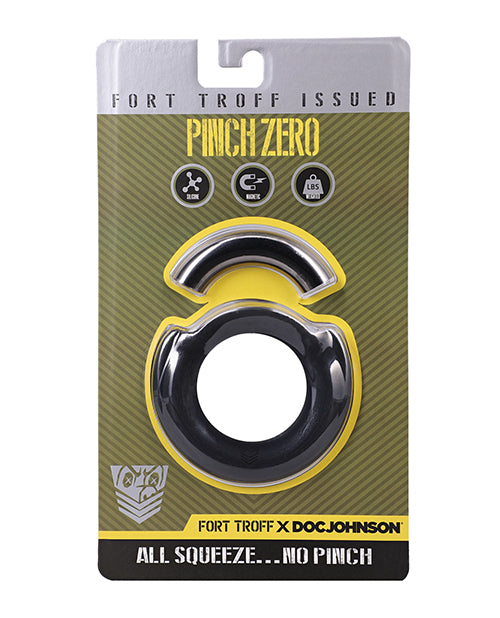 Fort Troff metal cock ring with wide Magno opening and weighted design for comfortable penis enhancement
