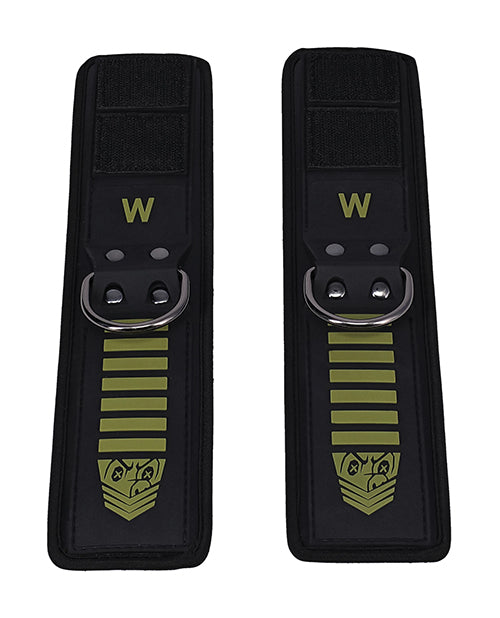 Fort Troff Tactical Wrist Cuffs with Neoprene Lining & Velcro Closure