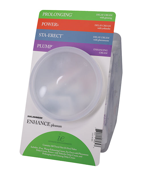 Intimate Enhancements Creams Variety Pack with Delay Creams and Enhancing Gel for Prolonged Intimacy