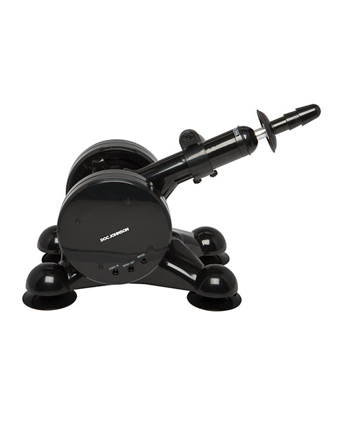 Vac-U-Lock Black Sex Machine with Adjustable Thruster