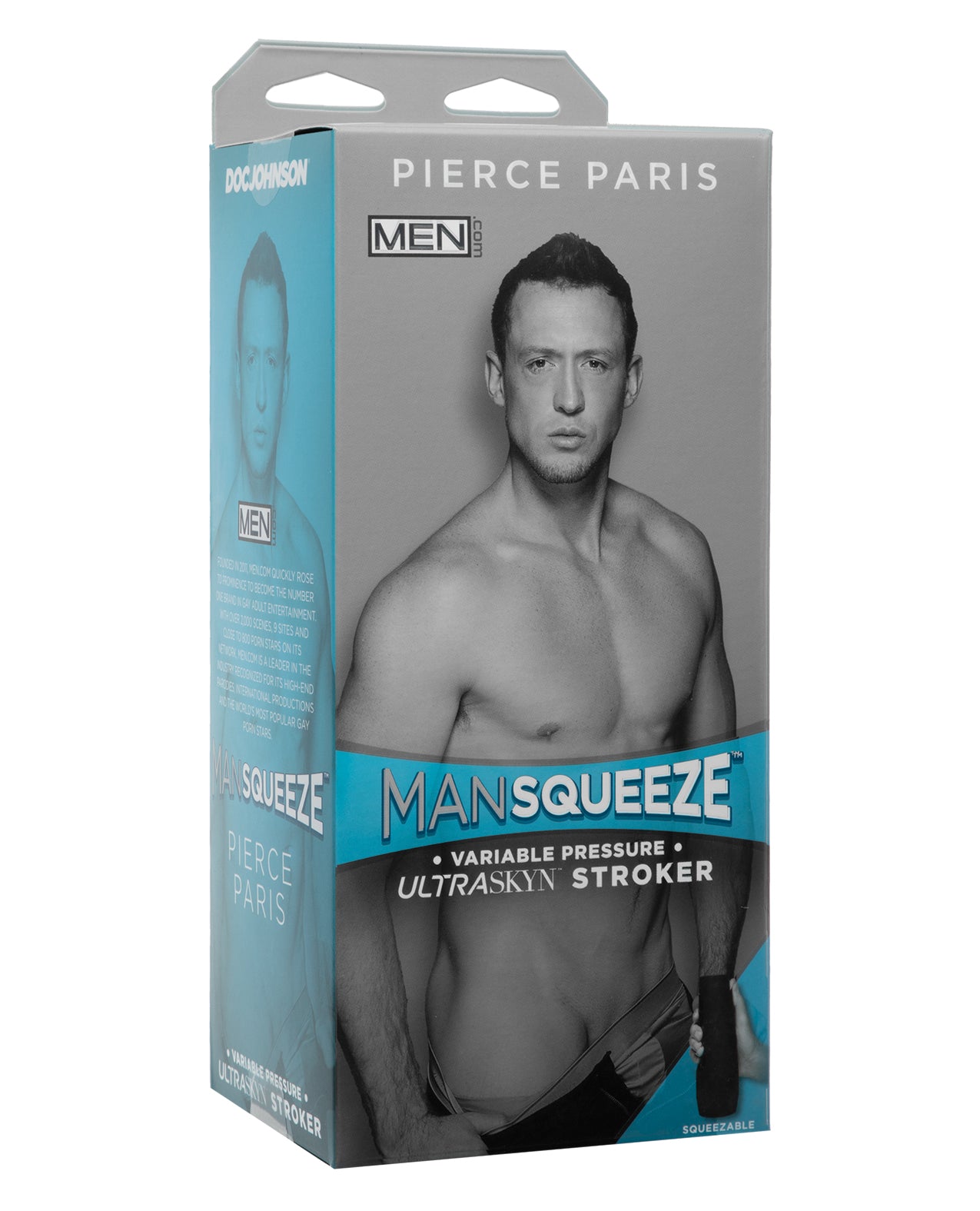Man Squeeze Ass Stroker ULTRASKYN Molded Pierce Paris with Textured Interior for Realistic Male Pleasure