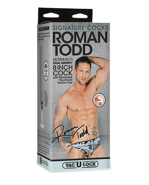 Signature Cocks dong ULTRASKYN 8-inch lifelike details suction cup for realistic pleasure experience