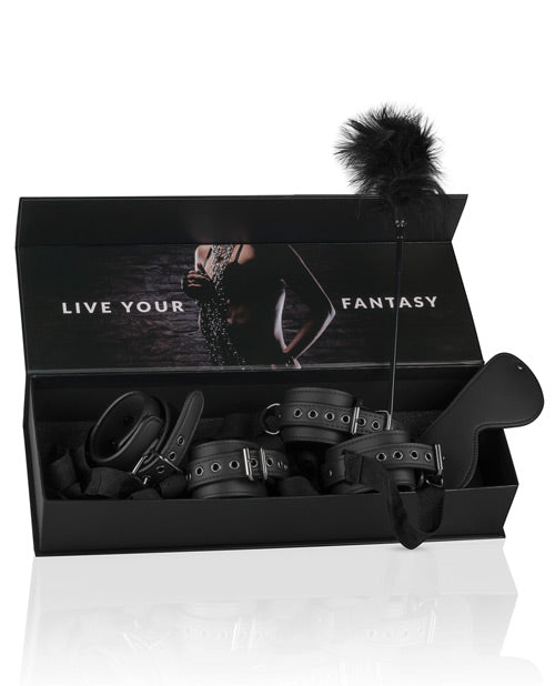 Easy Toys Beginners 6 Piece Bondage Set with Restraints and Blindfold