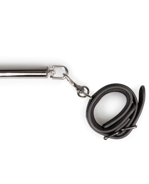 Adjustable Spreader Bar with Removable Handcuffs – Metal Bondage Restraint Set