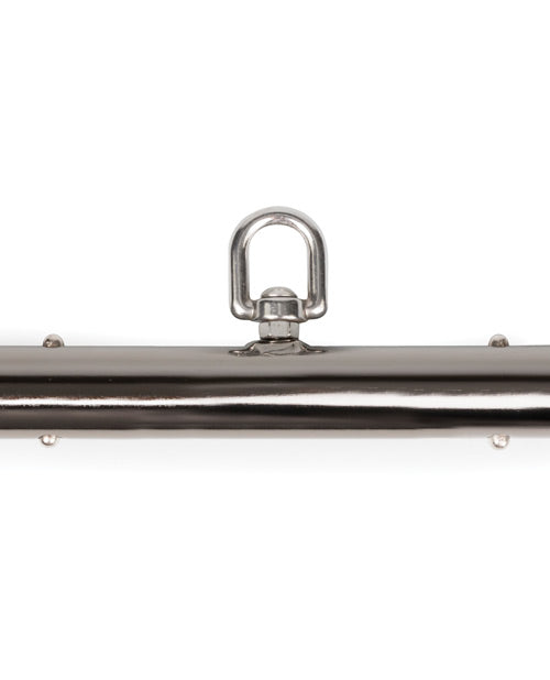 Adjustable Spreader Bar with Removable Handcuffs – Metal Bondage Restraint Set