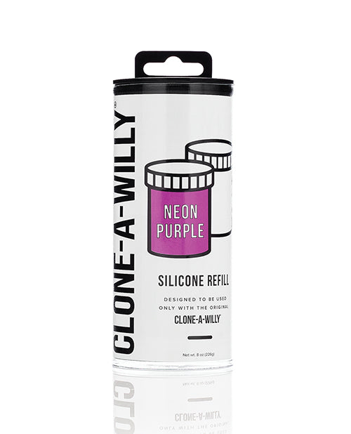 Clone A Willy Dildo Silicone Refill Neon Purple Platinum-Cure for Custom Molding Projects