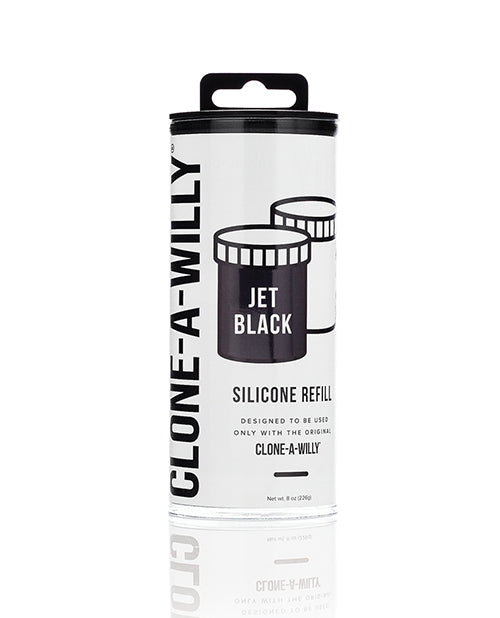 Clone A Willy Silicone Refill Jet Black Platinum-Cure Material 7 Ounces for Custom Dildo Molding