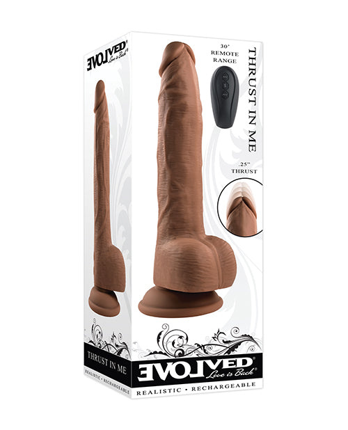 Evolved Vibrator Realistic Silicone Thrusting Suction Base Remote Control for Lifelike Intimate Pleasure