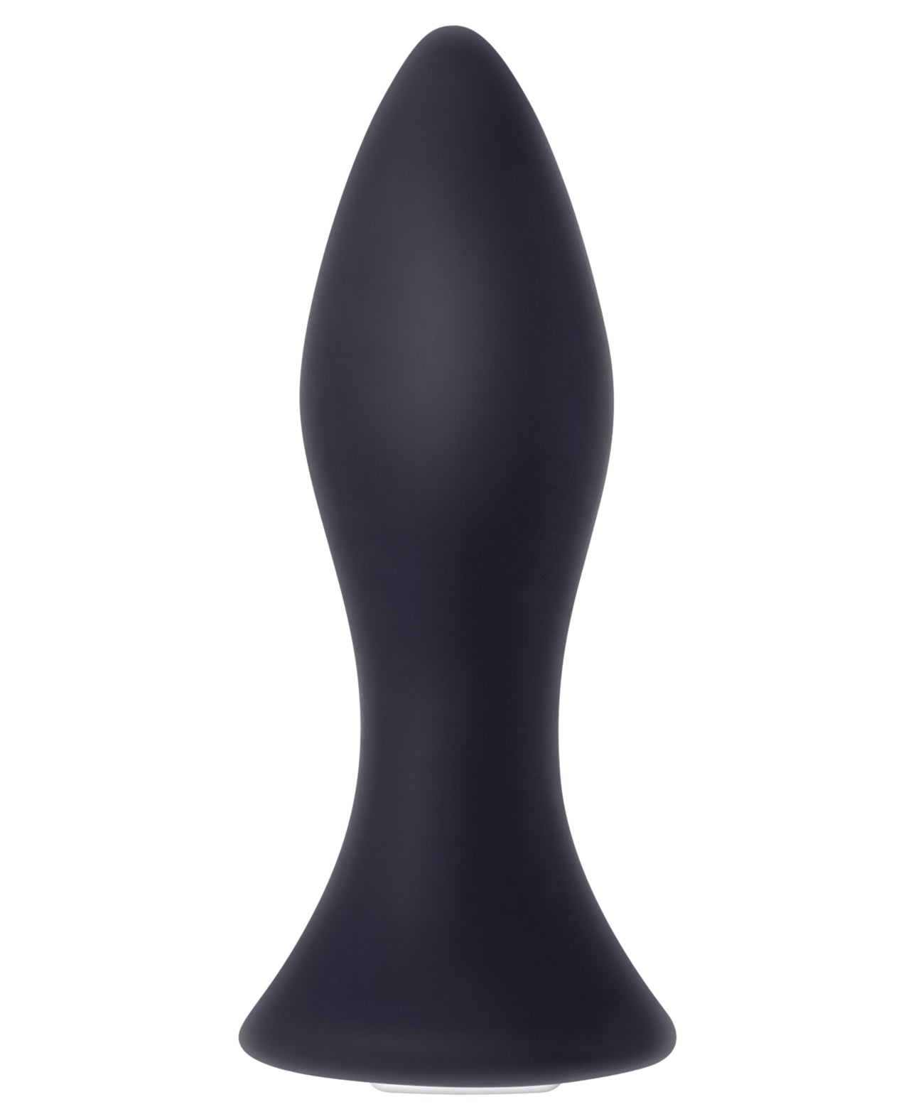 Evolved Mini Butt Plug Black with Vibrating Bulbous Shape