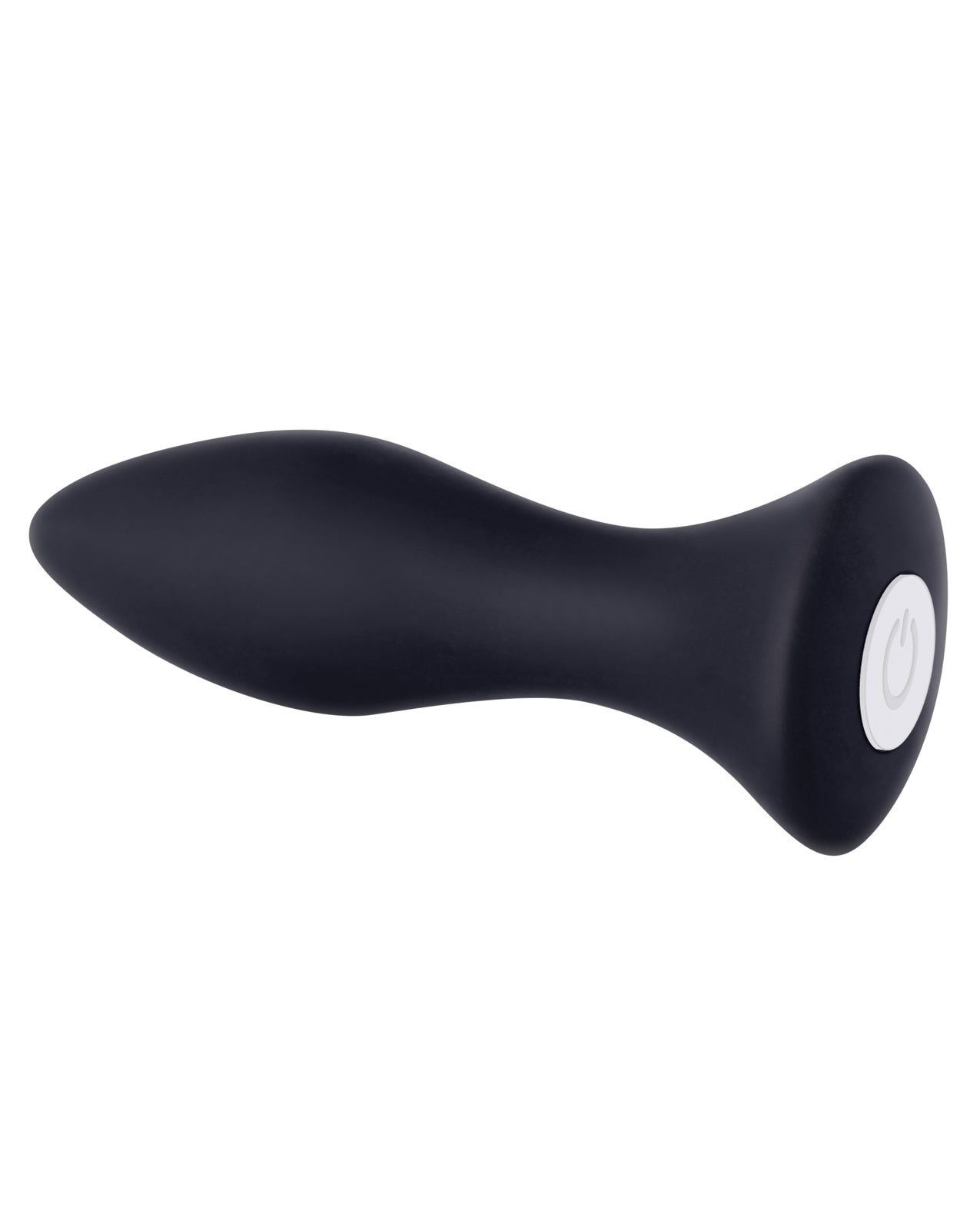 Evolved Mini Butt Plug Black with Vibrating Bulbous Shape