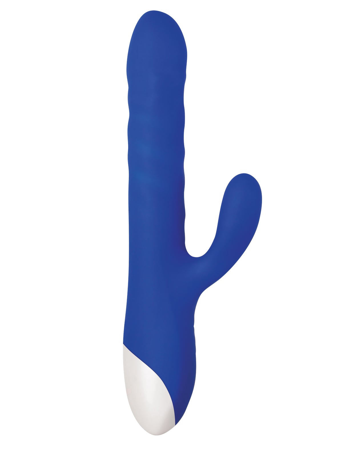 Evolved Grand Slam Thrusting Rabbit Vibrator with Dual Motors - Blue