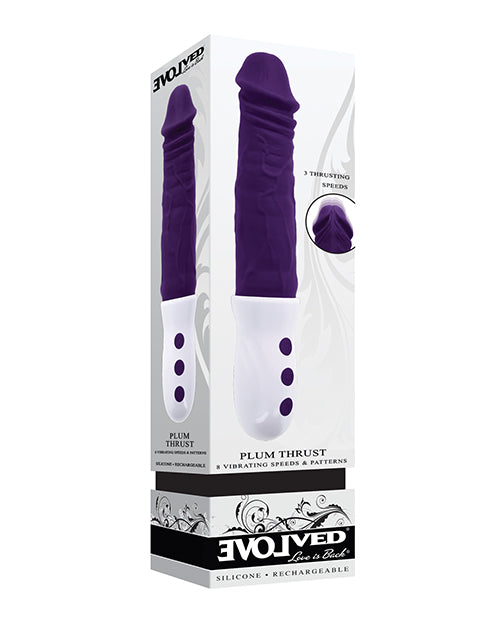 Evolved Vibrator Realistic Thrust Shaft Textured Handle Powerful Vibrations for Intense Stimulation