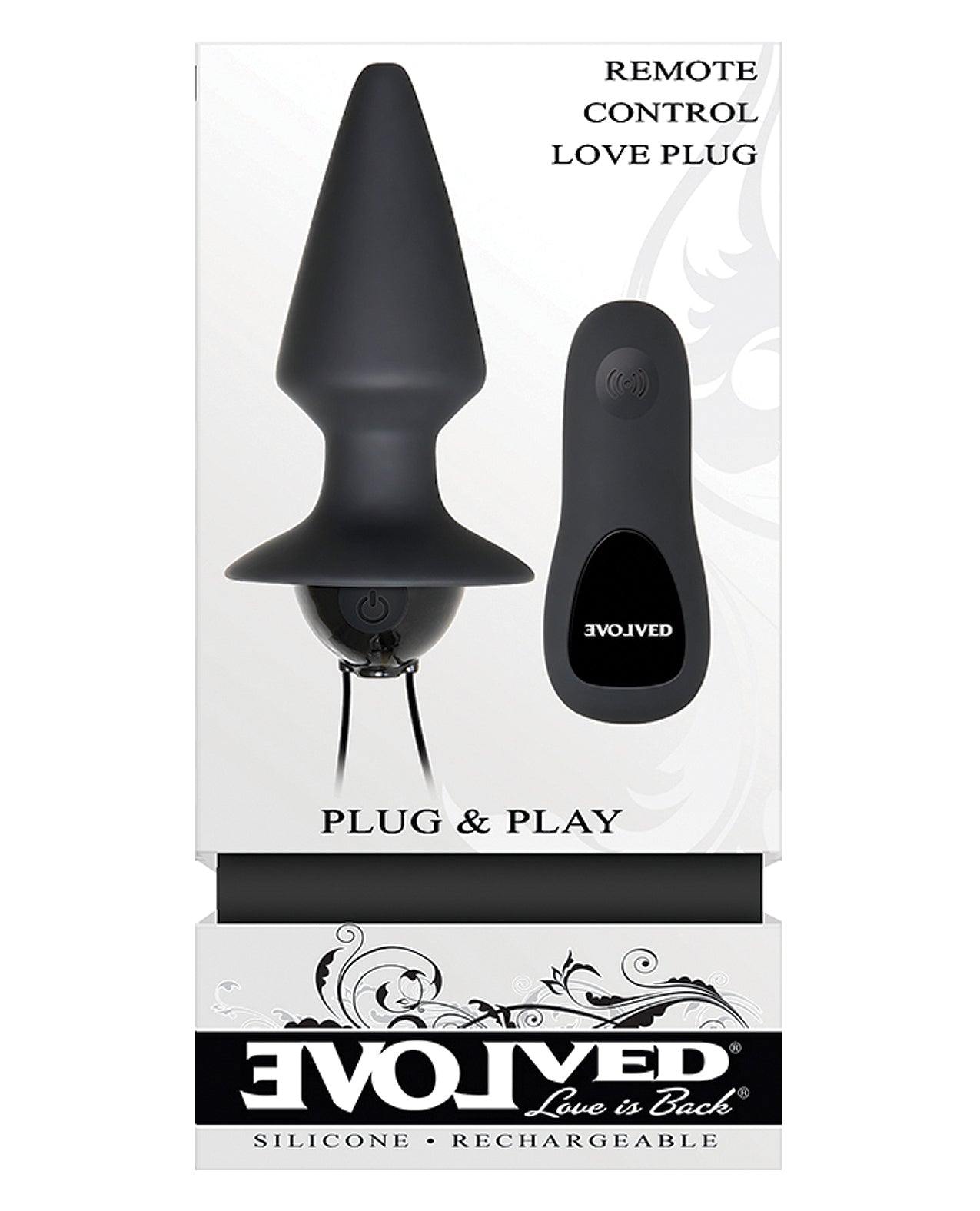 Evolved Anal Plug Ultra-Soft Silicone with Wireless Remote Control and Multiple Vibration Modes for Comfortable Anal Stimulation