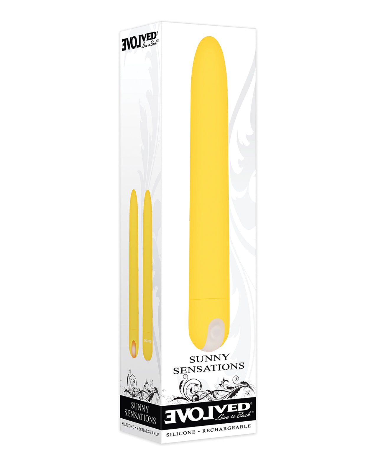 Evolved Vibrator Classic Yellow Smooth Matte Finish Multi-Speed for Deep Stimulation