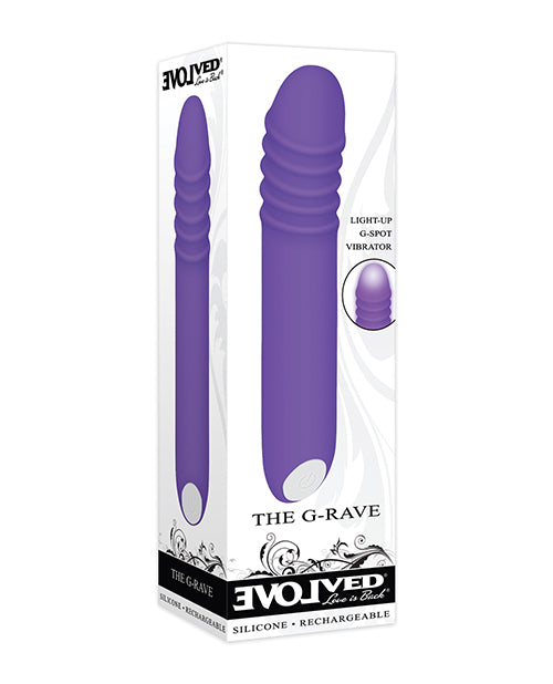 Evolved Vibrator Light Up LED Shaft Ribbed Collar for Enhanced G-Spot Stimulation