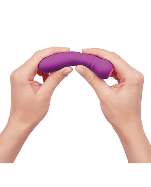 Ultra Bullet Massager with Magnetic Charging and 20 Modes - Purple