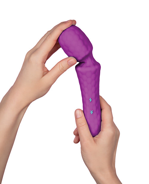 Femme Funn Ultra Wand Purple Ergonomic Flexible Massage Wand