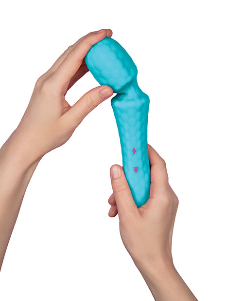 Femme Funn Ultra Wand Ergonomic Flexible Massager – Turquoise