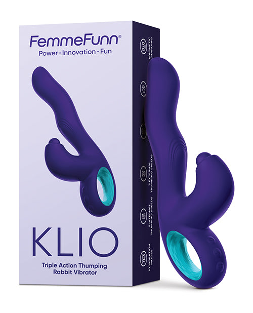 Femme Funn Rabbit Vibrator Triple Action Waterproof SOFTFEEL Silicone for G-spot Stimulation