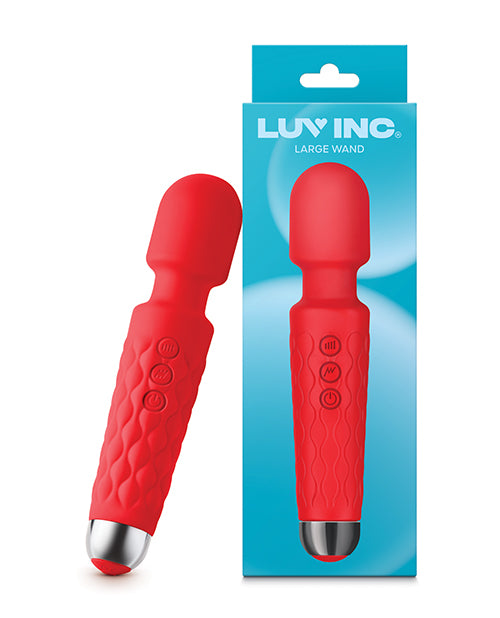 Luv Inc. Massage Wand Powerful Vibration Flexible Neck Waterproof Design for Deep Tissue Relief