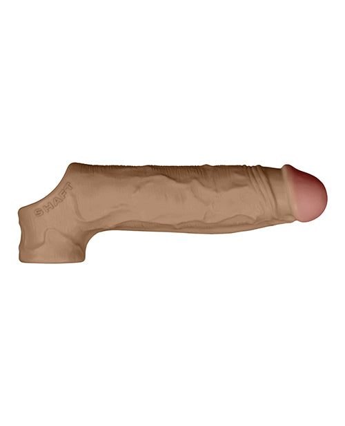 Shaft Penis Enhancement Sheath FLEXISKINT Liquid Silicone Realistic Texture for Enhanced Intimacy