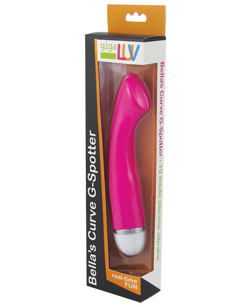 GigaLuv Bella's Curve 10-Mode G Spot Vibrator in Pink