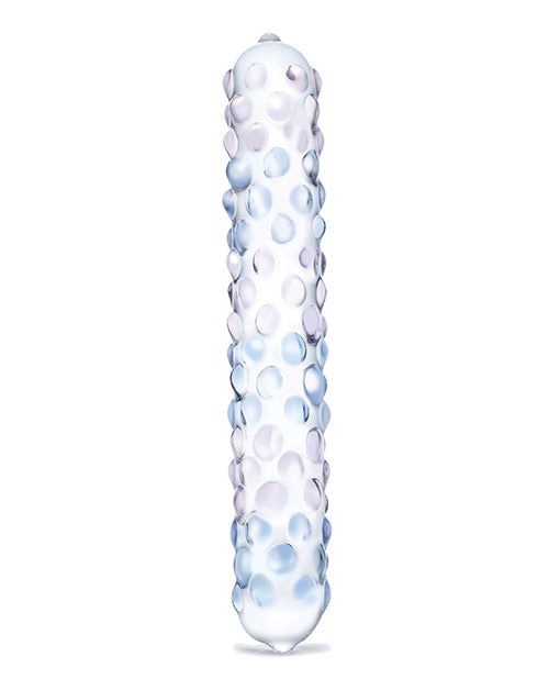 Glas Purple Rose Nubby Glass Dildo for Sensational Stimulation