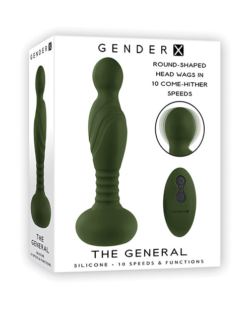 Gender X Vibrator Dual Motor Remote Control Flexible Stem for Intense All-Over Stimulation
