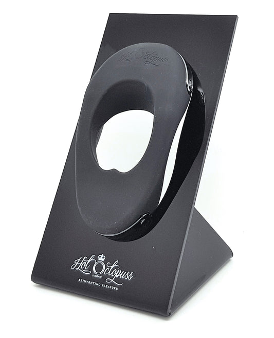Hot Octopuss Cock Ring Dual Motor Ergonomic Design with Lux Stand for Enhanced Couples Pleasure