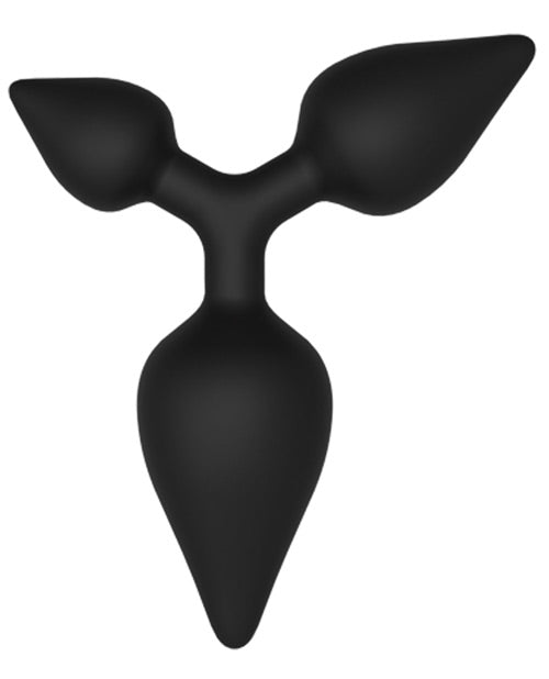 Triple Play Anal Plug with Graduated Sizes and Ultra-Soft TPR