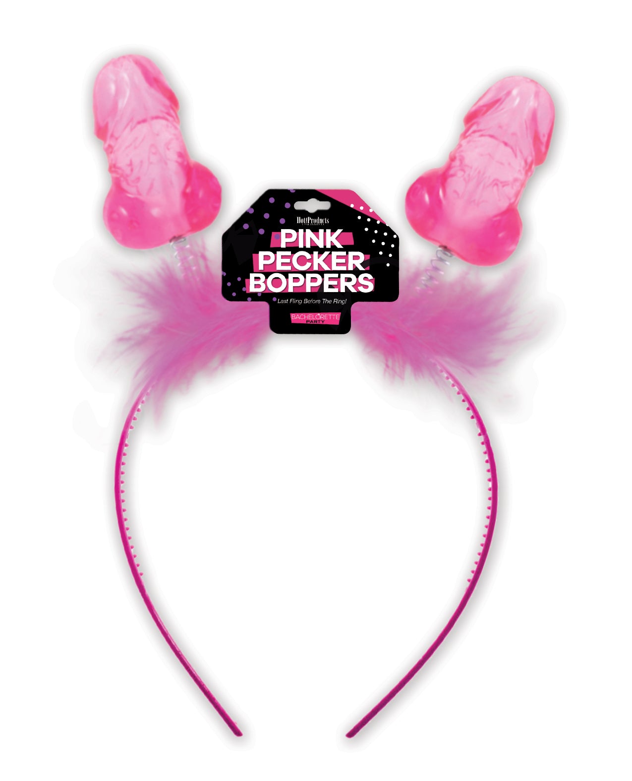 Hott Products Bachelorette Headband Fun Novelty Design One Size Fits All for Party Entertainment