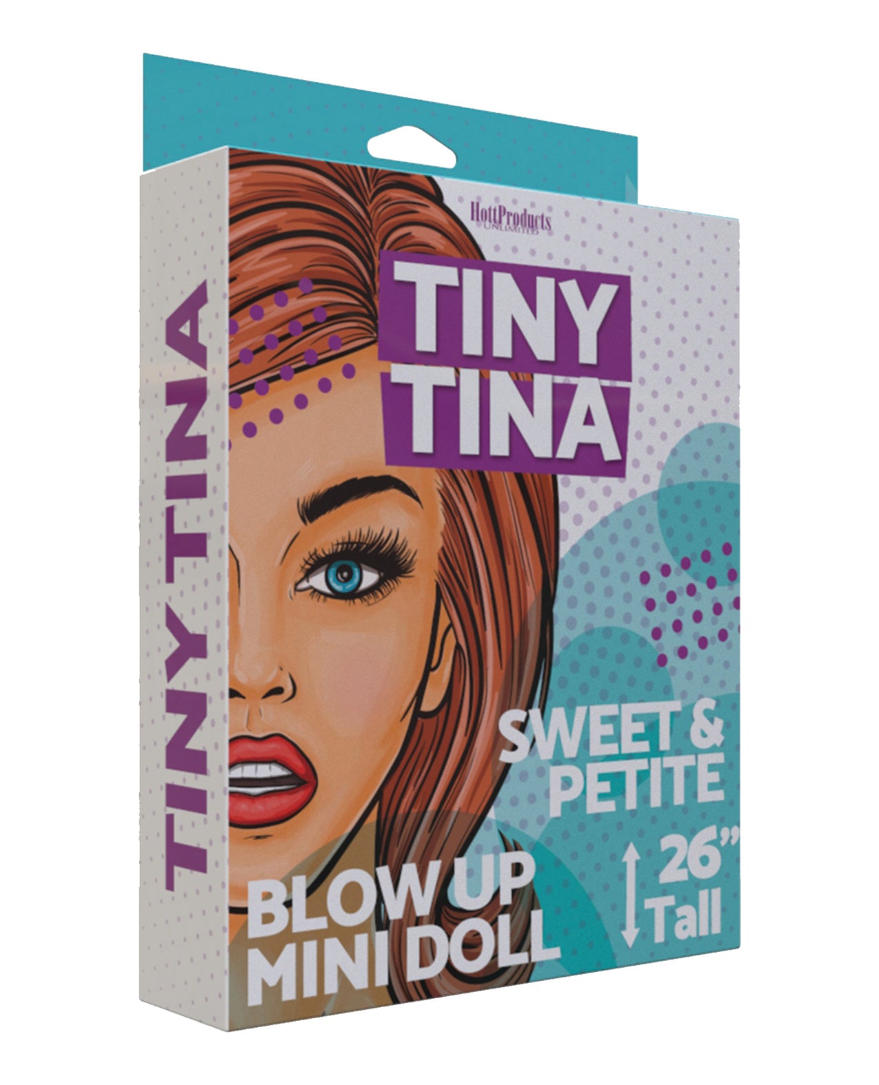 Hott Products Blow Up Doll Petite 26-Inch Body-Safe PVC with Repair Patch for Solo or Group Fun