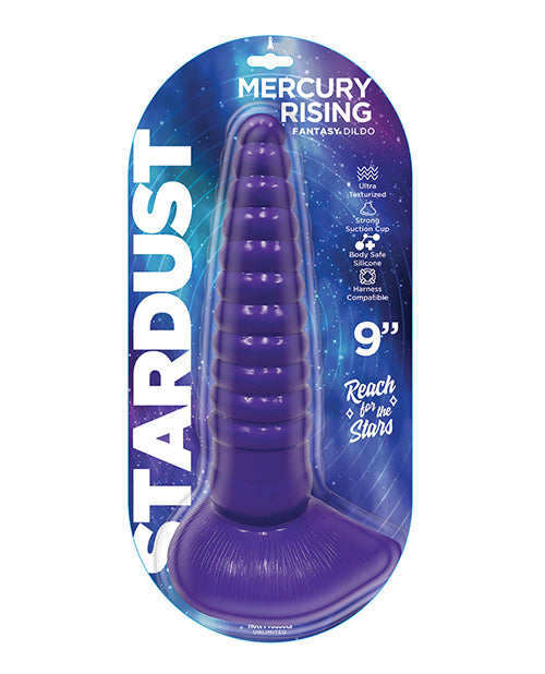 Stardust Dildo Ultra-Smooth Silicone Cosmic Peak Shape with Suction Cup for Versatile Intimate Play