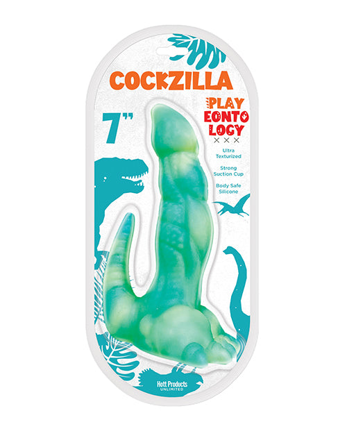 Playeontology Dinosaur Dildo Ultra Soft Silicone Suction Cup Waterproof for Novelty Pleasure