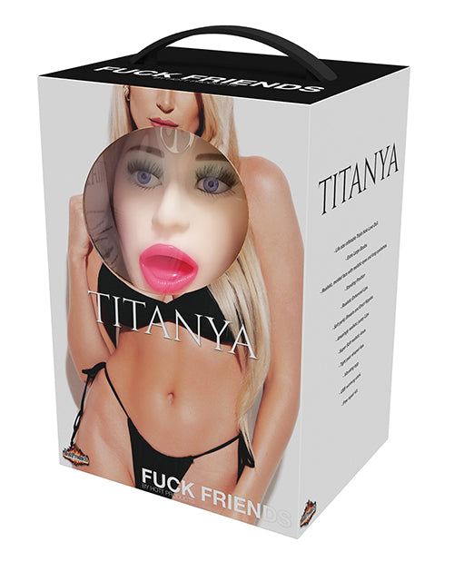 Fuck Friends inflatable love doll with triple entry, extra large breasts, and vibrating egg for realistic intimate experiences