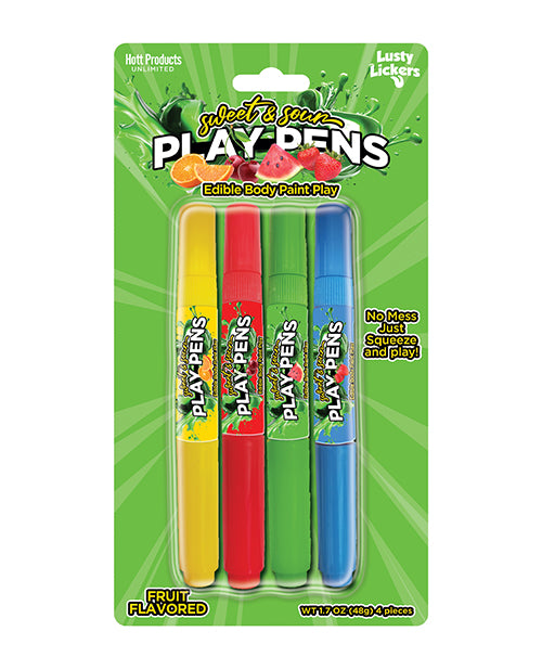 Sweet & Sour Flavored Play Pens - Pack of 4