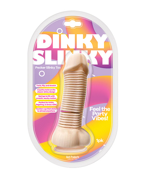 Dinky Slinky Pecker Spring Toy with Suction Cup for Parties