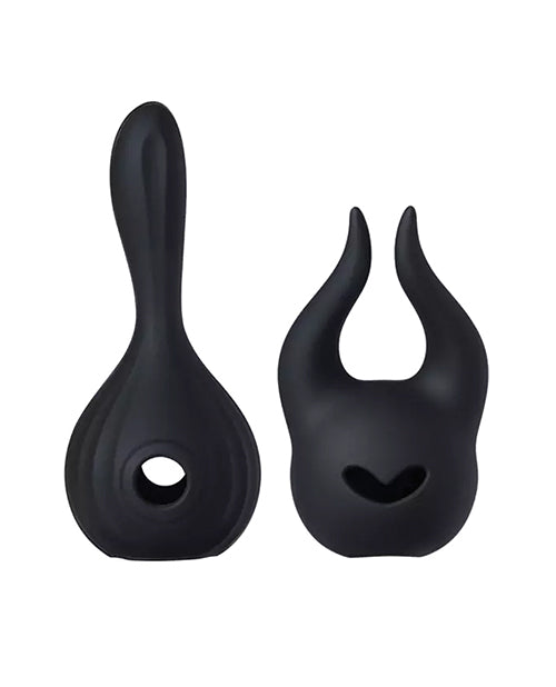Honey Play Box Stimulators Pomi Wand Attachments Batman-Inspired and Hood Design for Versatile Pleasure