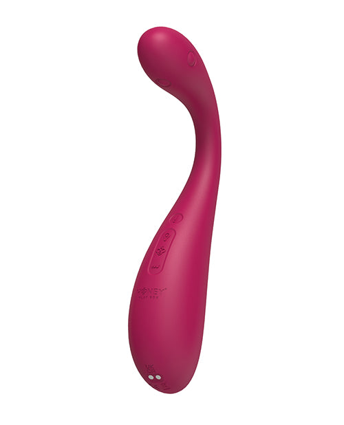 Puff App-Controlled Inflatable Kegel Ball - Dark Red