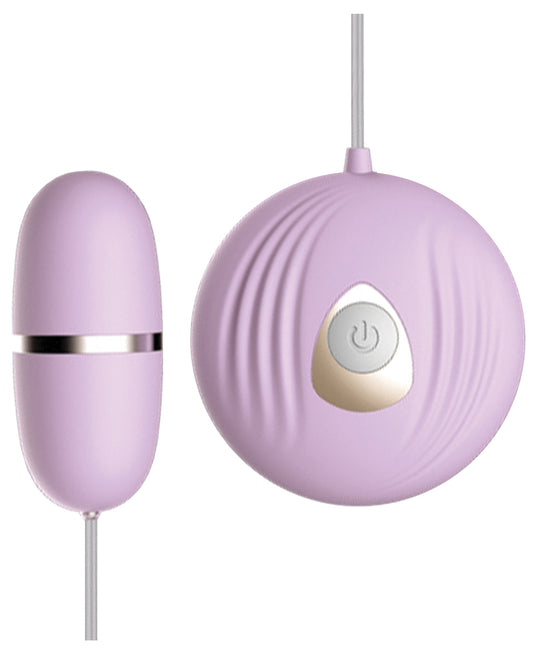 Purple Bullet Vibrator with 7 Functions and Wave Pattern Controller