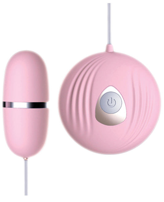 Pink 7-Function Bullet Vibrator with Wave Controller
